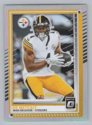 DK Metcalf 2025 Donruss Optic Holo Steelers