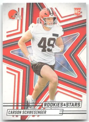 Carson Schwesinger Rookie 2025 Panini Rookies & Stars Cleveland Browns