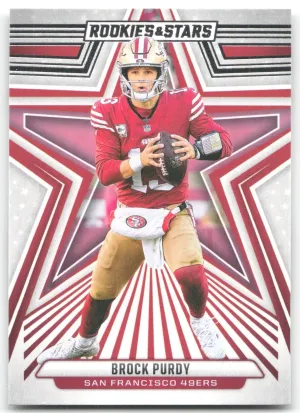 Brock Purdy 2024 Panini Rookies & Stars San Francisco 49ers