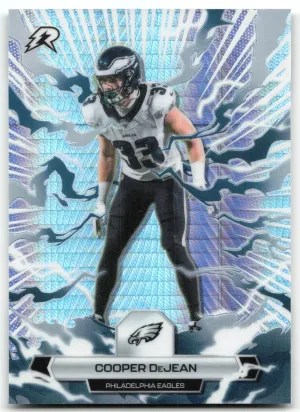 Cooper DeJean 2025 Topps Resurgence Prism Refractor Philadelphia Eagles