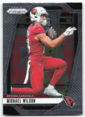 Michael Wilson 2024 Panini Prizm Arizona Cardinals