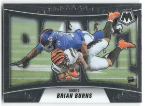 Brian Burns 2025 Panini Mosaic Bang! New York Giants