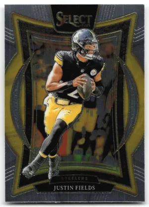 Justin Fields 2024 Panini Select Pittsburgh Steelers