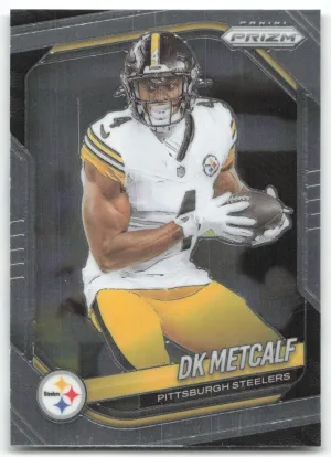 DK Metcalf 2025 Panini Prizm Pittsburgh Steelers