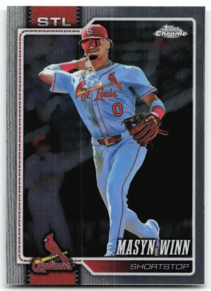 Masyn Winn 2026 Topps Chrome St. Louis Cardinals