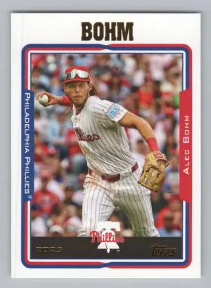 Alec Bohm 2025 Topps Archives Philadelphia Phillies