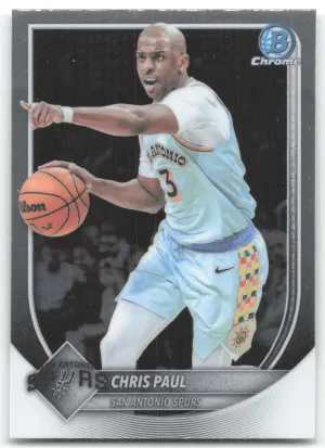 Chris Paul 2025-26 Bowman Chrome San Antonio Spurs