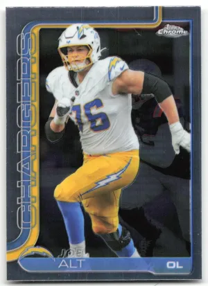 Joe Alt 2025 Topps Chrome Los Angeles Chargers