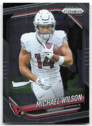 Michael Wilson 2025 Panini Prizm Arizona Cardinals