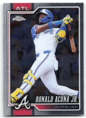 Ronald Acuña Jr. 2026 Topps Chrome Atlanta Braves
