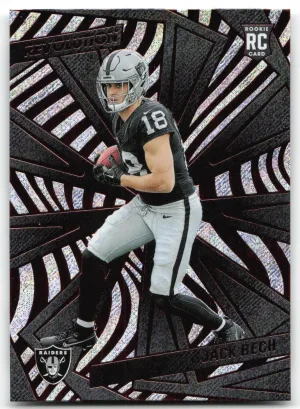 Jack Bech Rookie 2025 Panini Revolution Las Vegas Raiders