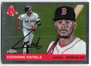 Ceddanne Rafaela 2025 Topps Chrome Platinum Boston Red Sox