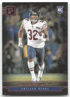 David Montgomery 2019 Panini Chronicles Panini Chicago Bears