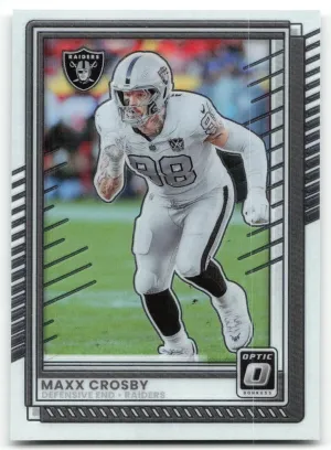 Maxx Crosby 2025 Donruss Optic Raiders