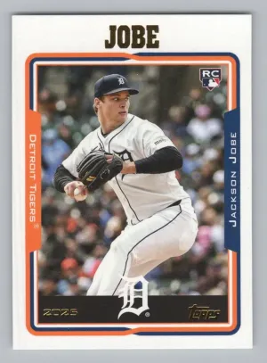 Jackson Jobe Rookie 2025 Topps Archives Detroit Tigers