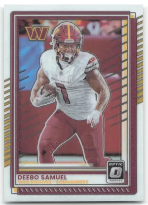 Deebo Samuel 2025 Donruss Optic Washington Commanders
