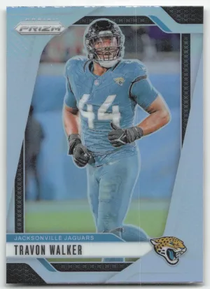 Travon Walker 2024 Panini Prizm Silver Jacksonville Jaguars