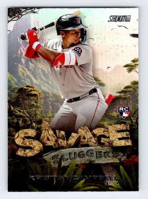 Kristian Campbell 2025 Stadium Club Savage Sluggers Boston Red Sox