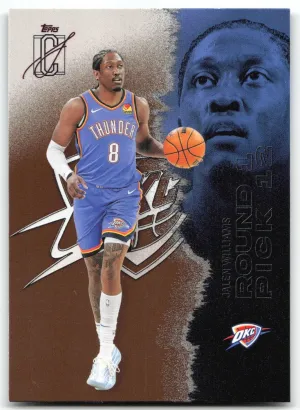 Jalen Williams 2025-26 Topps Signature Class Bronze Oklahoma City Thunder