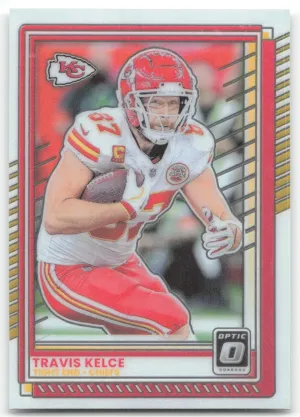 Travis Kelce 2025 Donruss Optic Kansas City Chiefs