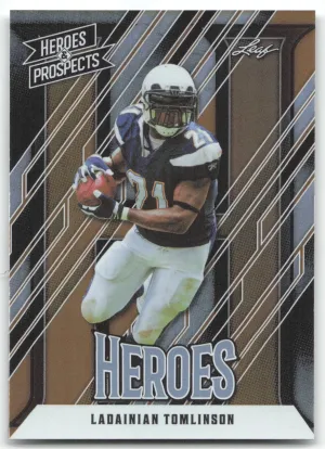 LaDainian Tomlinson 2024 Leaf Heroes & Prospects San Diego Chargers