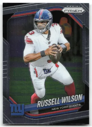 Russell Wilson 2025 Panini Prizm New York Giants