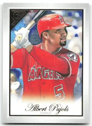 Albert Pujols 2019 Topps Gallery Angels