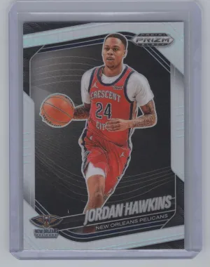 Jordan Hawkins 2024-25 Panini Prizm Black Silver Prizms New Orleans Pelicans