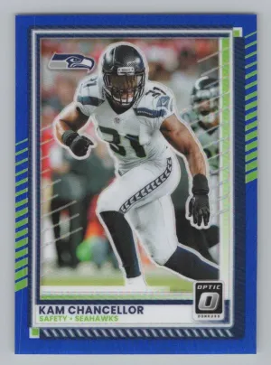 Kam Chancellor 2025 Donruss Optic Blue #/249 Seattle Seahawks