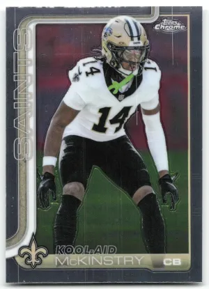 Kool-Aid McKinstry 2025 Topps Chrome New Orleans Saints
