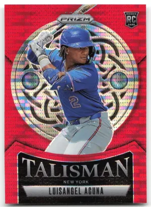 Luisangel Acuna Rookie 2025 Panini Talisman Red Pulsar #/399