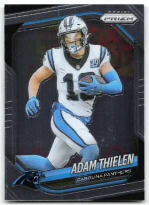 Adam Thielen 2025 Panini Prizm Carolina Panthers