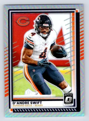 D'Andre Swift 2025 Donruss Optic Holo Bears