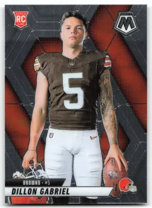 Dillon Gabriel RC 2025 Panini Mosaic Browns