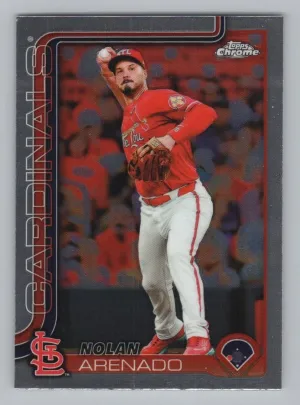 Nolan Arenado 2025 Topps Chrome Cardinals