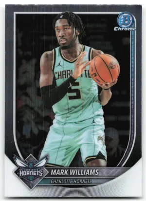 Mark Williams 2025-26 Bowman Chrome Charlotte Hornets