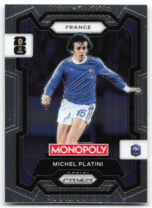 Michel Platini 2026 Panini Prizm Monopoly FIFA World Cup France