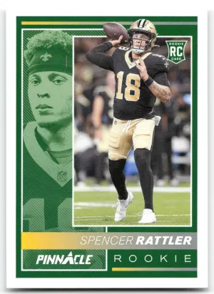 Spencer Rattler Rookie 2024 Panini Encore New Orleans Saints