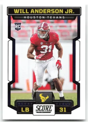 Will Anderson Jr. RC 2023 Score Texans
