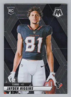 Jayden Higgins Rookie 2025 Panini Mosaic Houston Texans