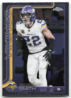 Harrison Smith 2025 Topps Chrome Minnesota Vikings