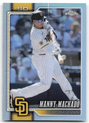 Manny Machado 2026 Topps Chrome Refractors San Diego Padres