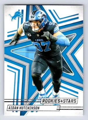 Aidan Hutchinson 2025 Panini Rookies & Stars Detroit Lions
