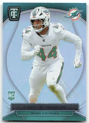 Chop Robinson RC 2024 Panini Totally Certified Mirror Dolphins