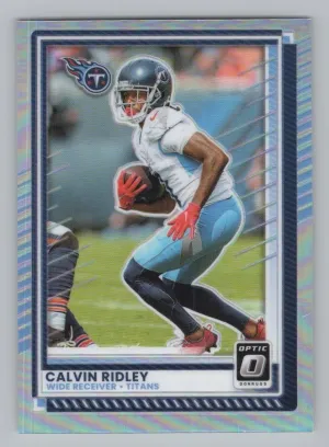 Calvin Ridley 2025 Donruss Optic Holo Tennessee Titans