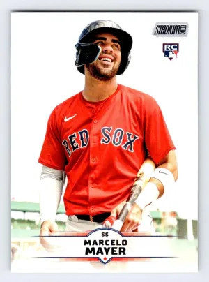 Marcelo Mayer RC 2025 Stadium Club Boston Red Sox