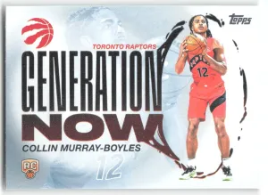 Collin Murray-Boyles RC 2025-26 Topps Generation Now Raptors