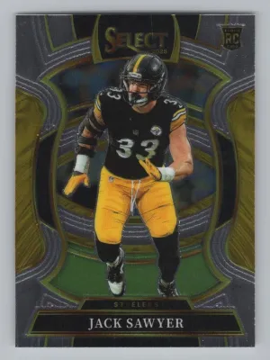 Jack Sawyer RC 2025 Panini Select Steelers