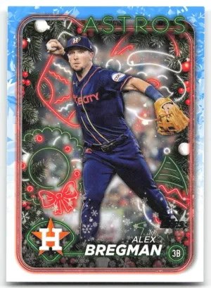 Alex Bregman 2024 Topps Holiday Houston Astros