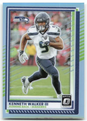 Kenneth Walker III 2025 Donruss Optic Holo Seattle Seahawks